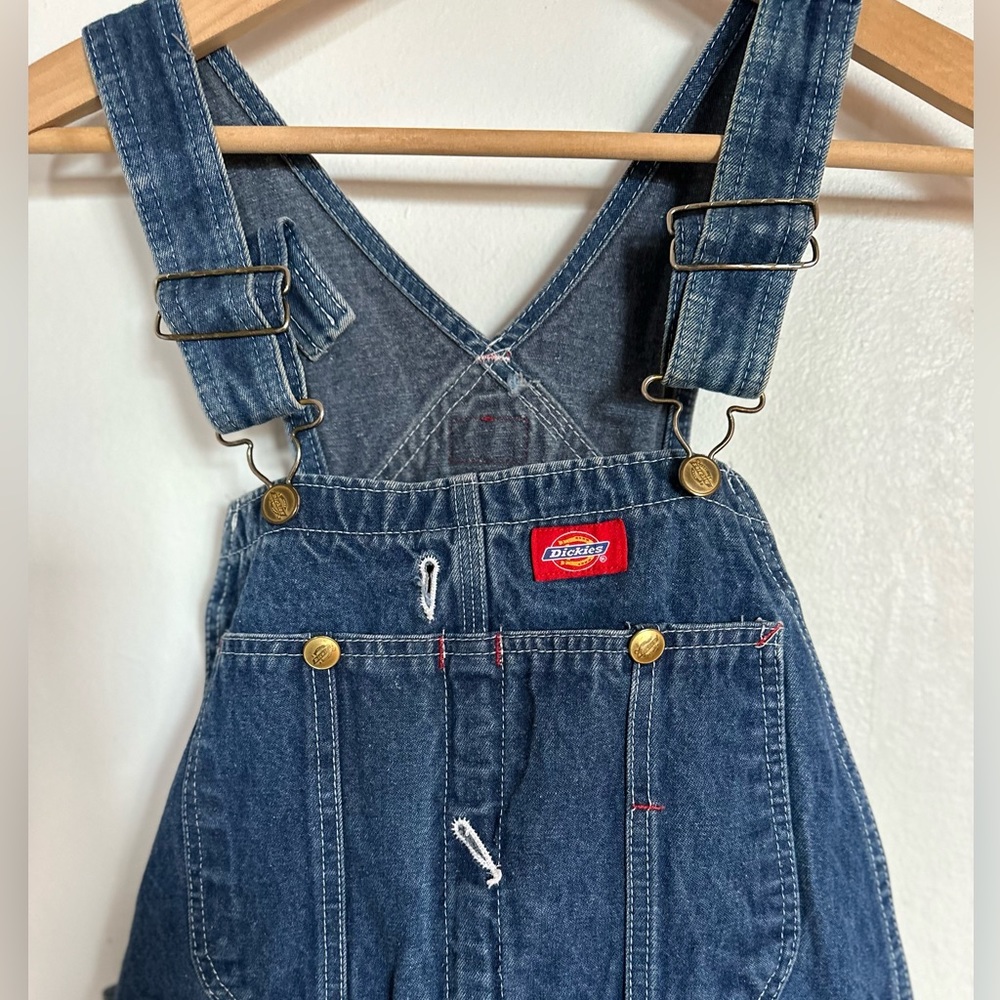 Vintage Dickies denim bib overalls